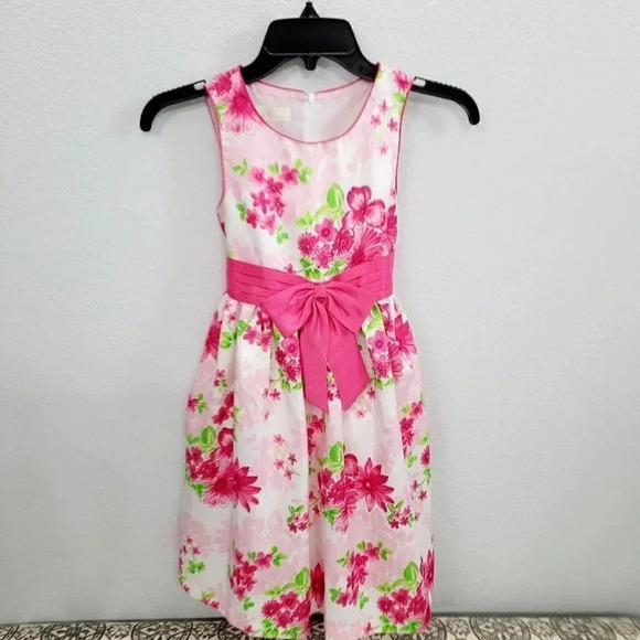 American Princess Valentines/Easter Floral Dress - Picture 1 of 11